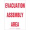Brady Evacuation Sign 103591 - alternate 1